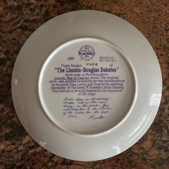 Gone With the Wind (3) plate set vintage collectors edition - Picture 5 of 7